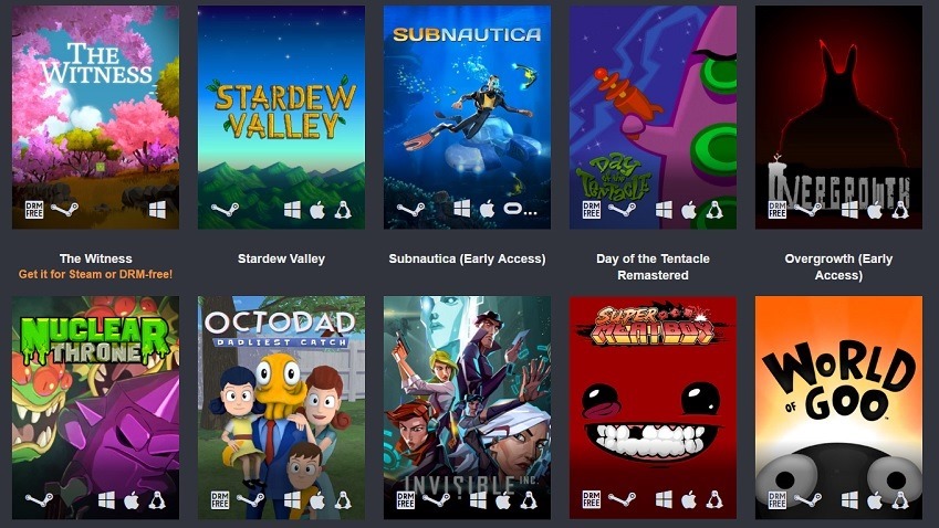 Humble Freedom Bundle is simply massive