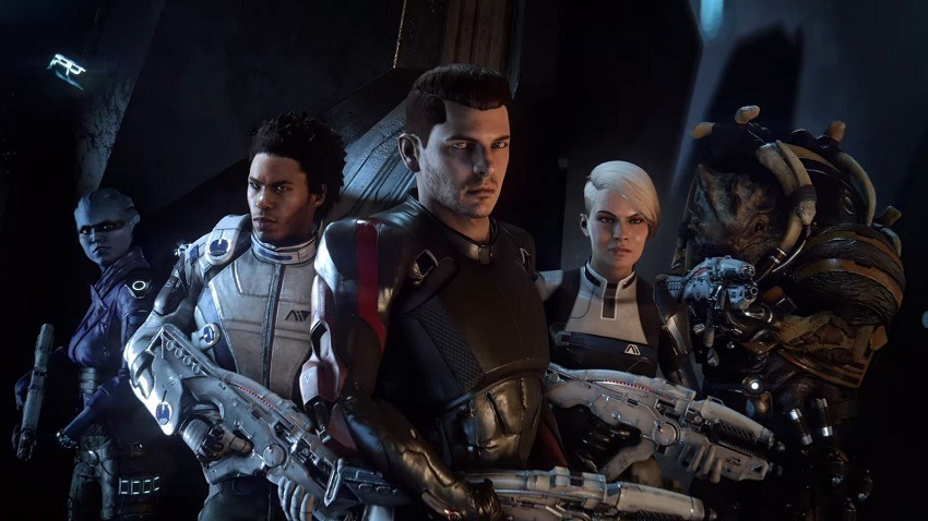 Mass Effect Andromeda is like softcore space porn