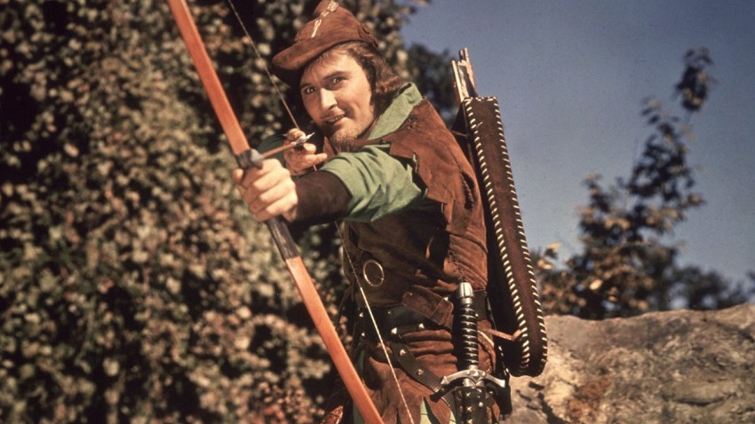 Errol Flynn in 1938's The Adventures of Robin Hood
