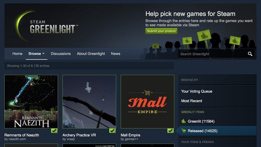 Steam Greenlight is dead