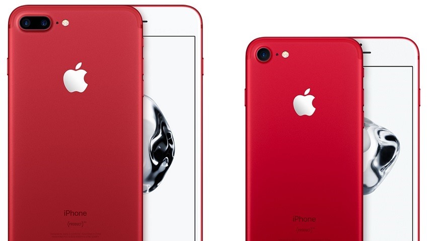 Apple turns the iPhone Red