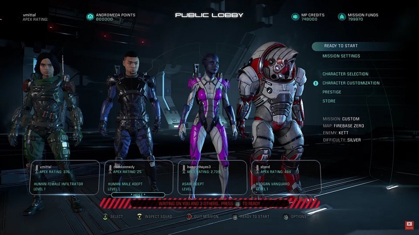Mass Effect Andromeda details its multiplayer 2