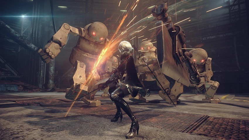 NieR Automata patched by a fan on PC