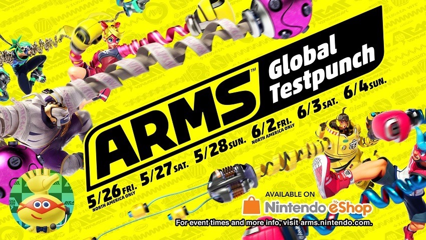 Arms global testpunch revealed