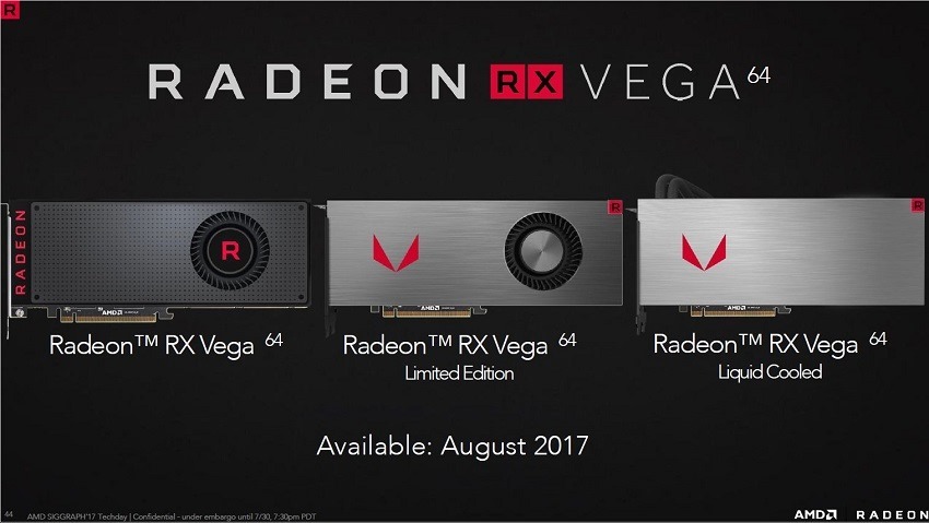AMD reveals Vega 64 cards 2