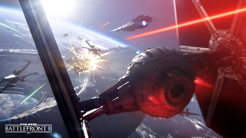 Star Wars Battlefront II Starfighter Assualt looks incredible