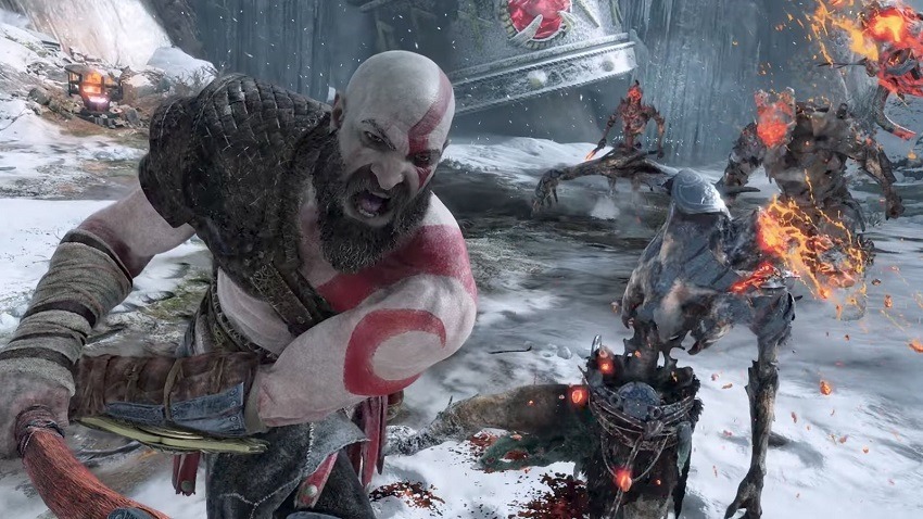 God of War has some suitably nasty monsters to fight 2