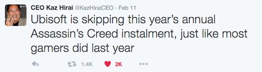 Kaz Hirai tweets (1)