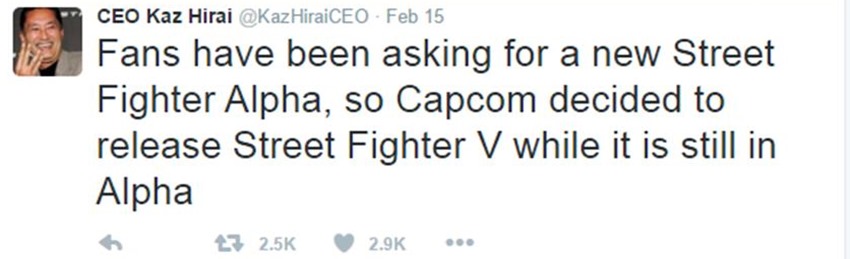 Kaz Hirai tweets (4)