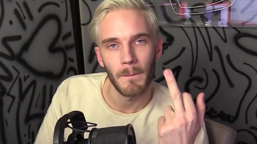 PewDiePie blurts out racial slur during livestream