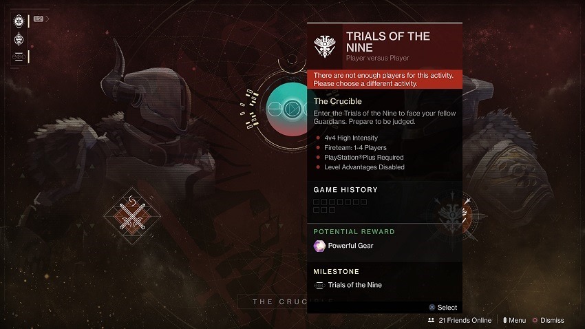 Trials of the Nine put on ice for two weeks 2