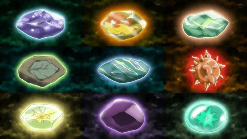 Pokemon Stones for every type!