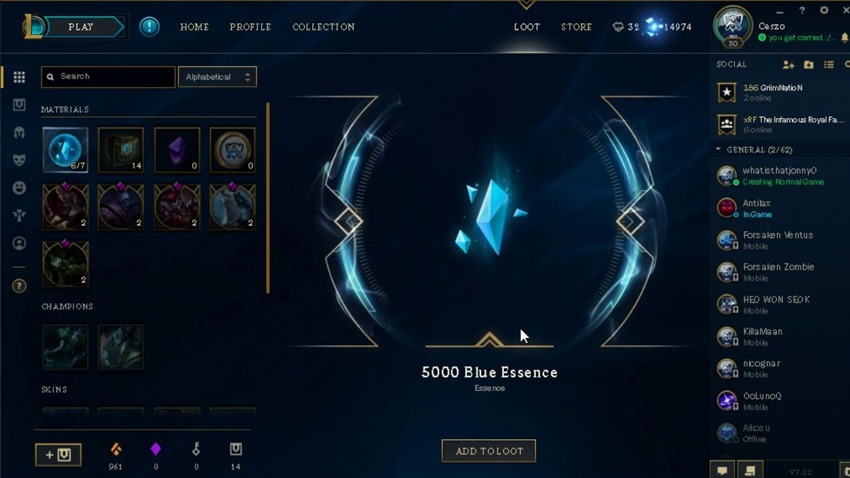 Blue Essence