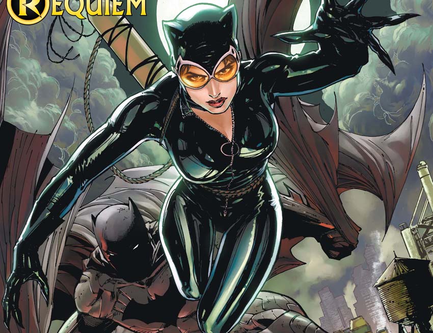 Catwoman portrayed in the comics