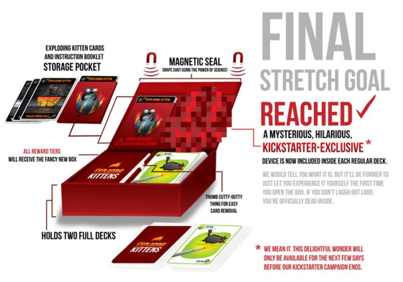 Exploding Kittens smashes Kickstarter records