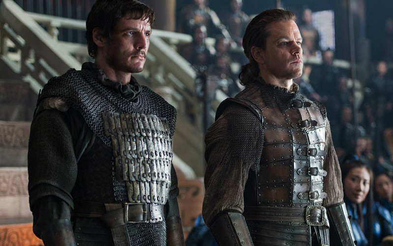 Matt Damon address the "mighty whitey" accusations of THE GREAT WALL