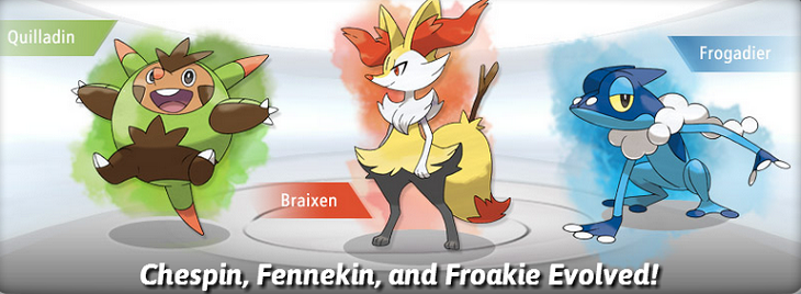 pokemon x and y fennekin 2nd evolution