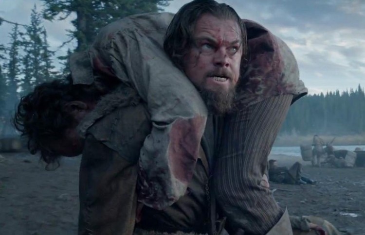 This first trailer for THE REVENANT is not afraid to die any more