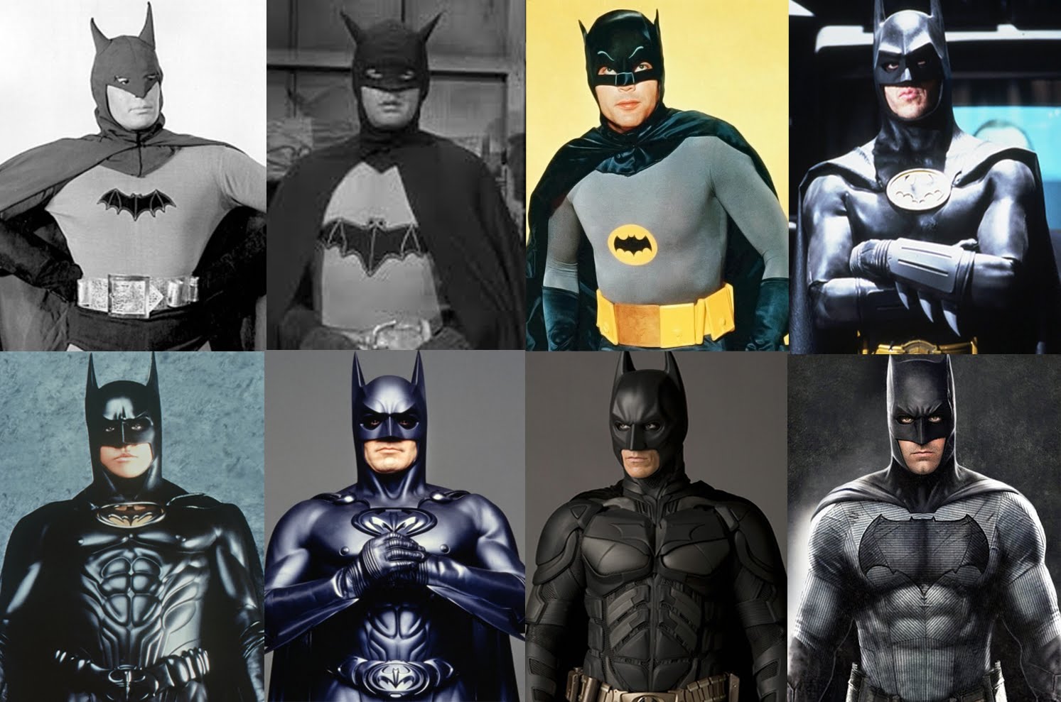 Ranking the Batman movie suits from worst to best