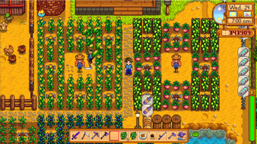 Stardew Valley multiplayer update is progressing very well