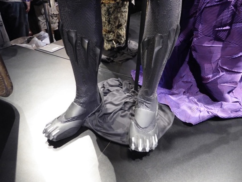 black panther costume boots