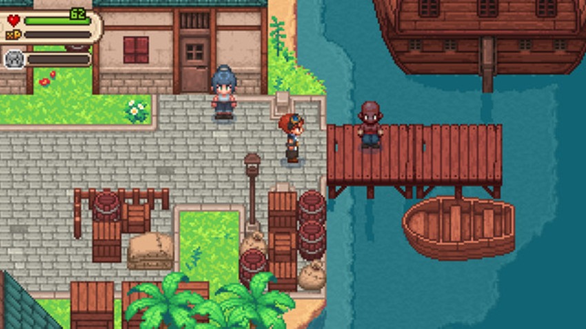 evoland 2 walkthrough library