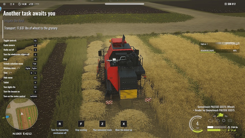 pure farming 2018 plant rice