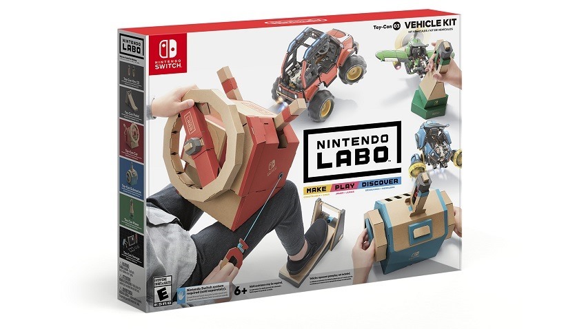 Nintendo Labo Vehicle kit coming in September 2