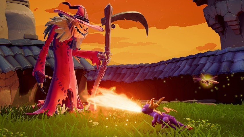 Spyro reignited will require a donwload on disc 2