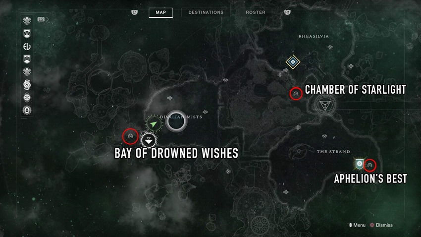 Dreaming-City-map