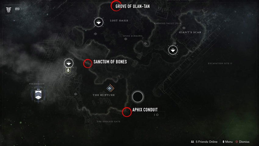 Io-lost-sector-locations