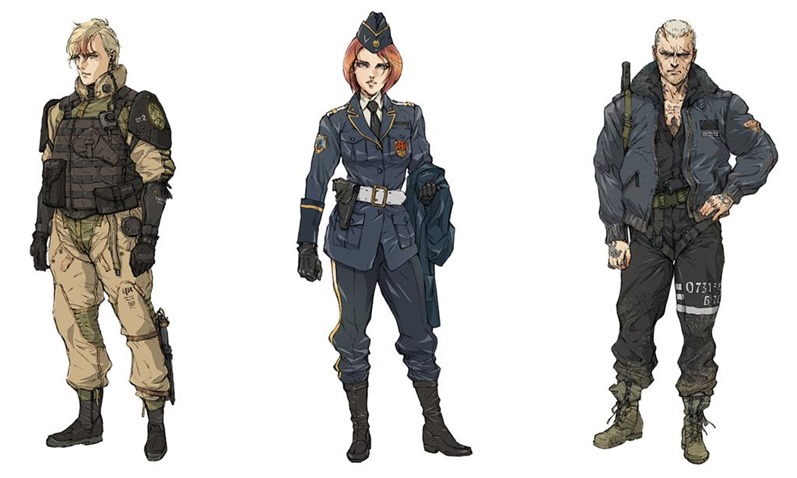 Left Alive Character Art