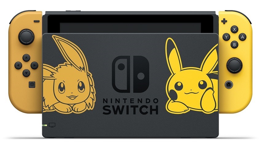 Nintendo reveals Let's Go Pikachu and Eevee Switch