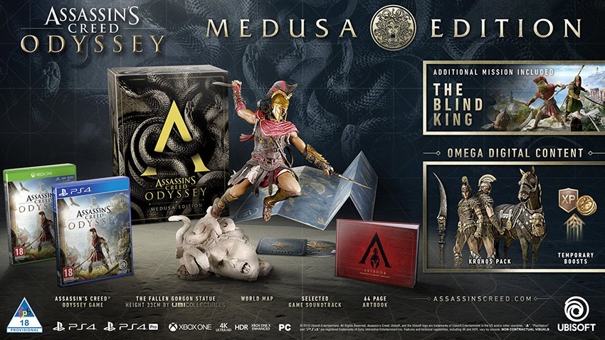 ASSASSINS CREED ODYSSE_MEDUSA ED_x1_ps4