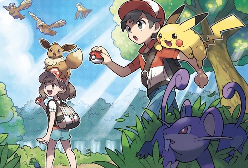 Pokémon Let’s Go Eevee and Pikachu