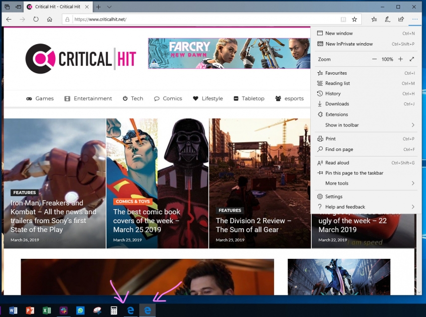 microsoft edge browser match chrome release