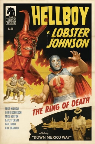 Hellboy vs. Lobster Johnson The Ring of Death #1