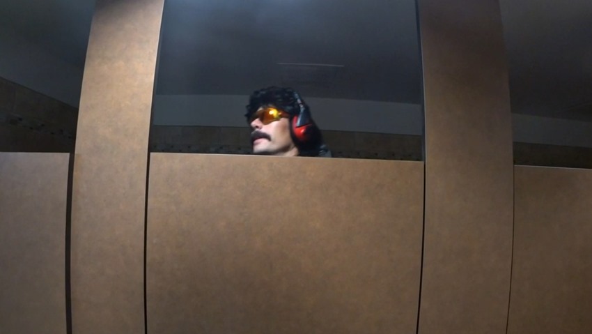 Dr Disrespect livestreams from E3 bathroom, gets thrown out IRL