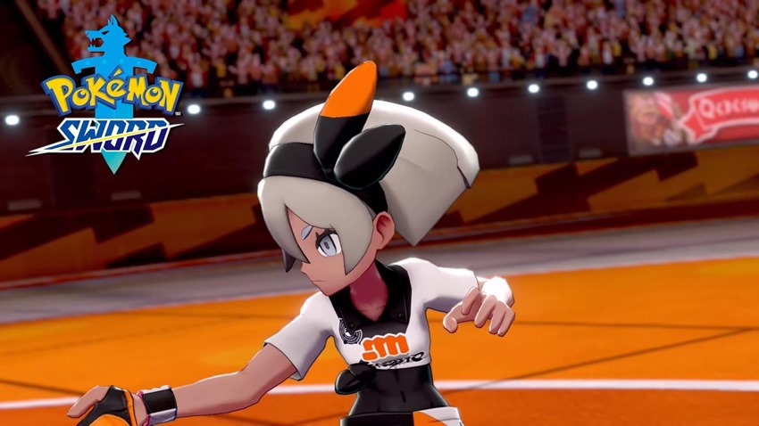 BulbaNewsNOW on X: In Pokémon Sword and Shield, some Gym Leaders differ  between games. In Pokémon Sword, players will battle the Fighting-type  expert, Bea. In Pokémon Shield, players will battle the Ghost-type