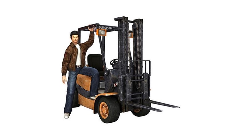 Shenmue forklift