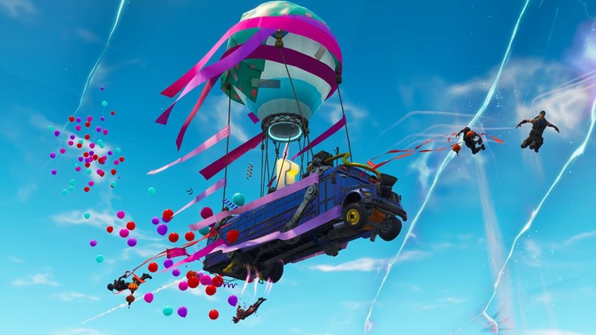 fortnite party bus