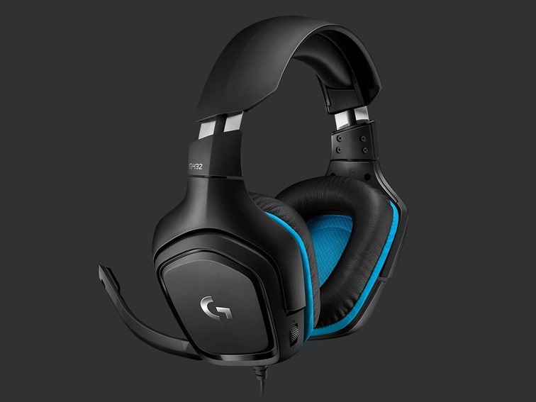 Logitech G432 Wired Gaming Headset, 7.1 Surround Sound, USB and 3.5 mm  Jack, Black 