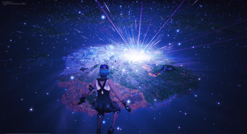 FortTory - Fortnite leaks & news on X: So in the Fusion Point loading  screen we can see the Statue floating in the sky So if they decide to  add more chunks