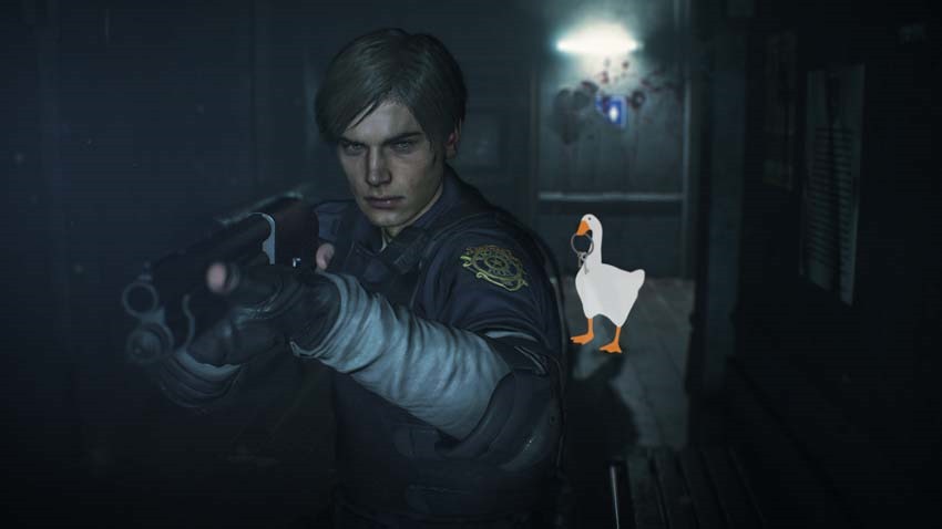 The Untitled Goose Is Loose In Resident Evil 2