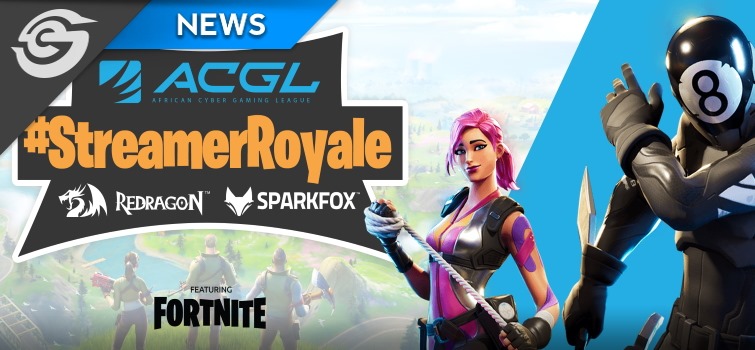 Stand to win R15k with Fortnite StreamerRoyale Banner