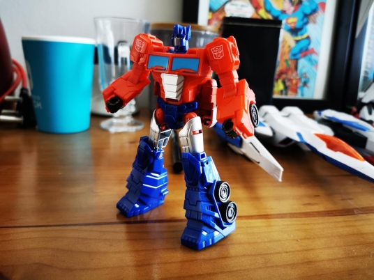 Transformers Cyberverse Spark Armour Optimus Prime Review