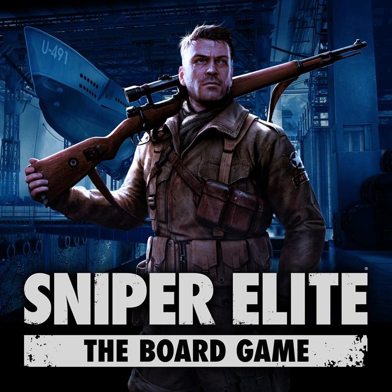 Sniper Elite The Board Game - Box Art