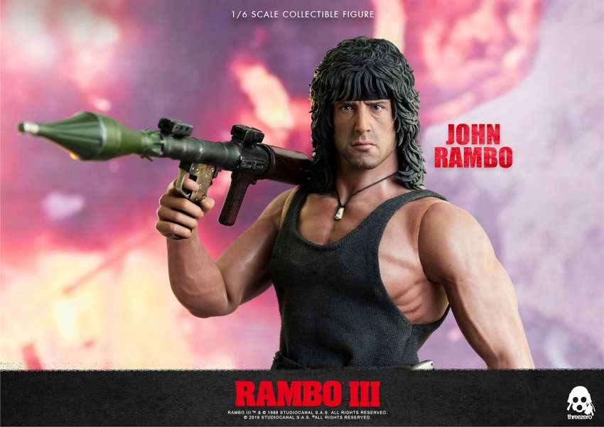 Nothing is over! Rambo lives again as a sixth-scale action figure from ...