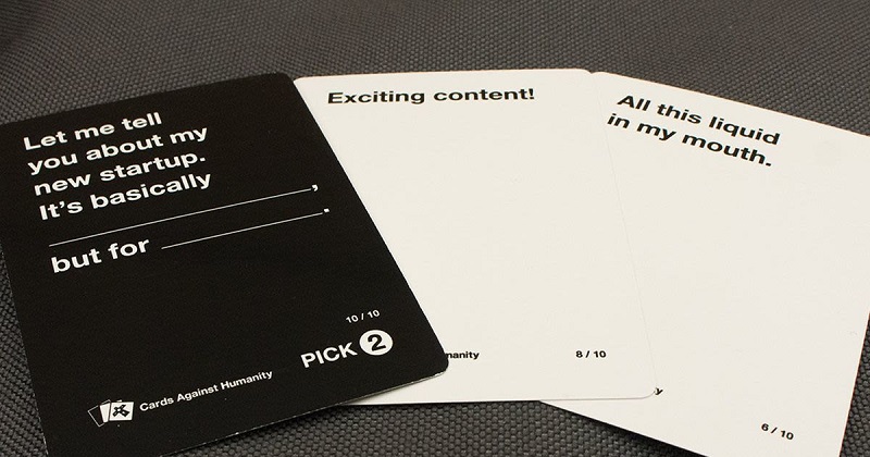 Cards against humanity put its writers against AI to see who comes up with  the best cards