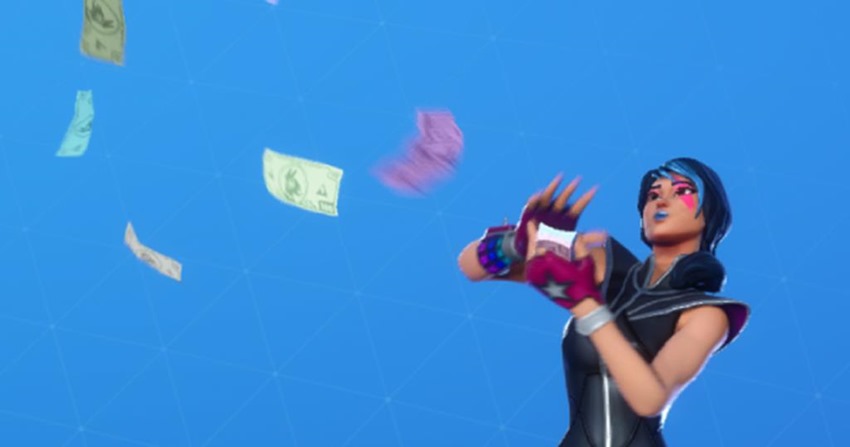 Fortnite make it rain